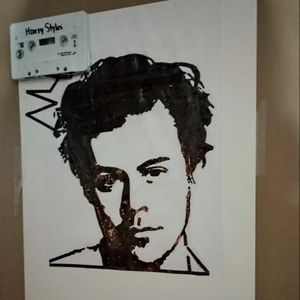 Customized Cassette Tape Silhouette Art Portrait